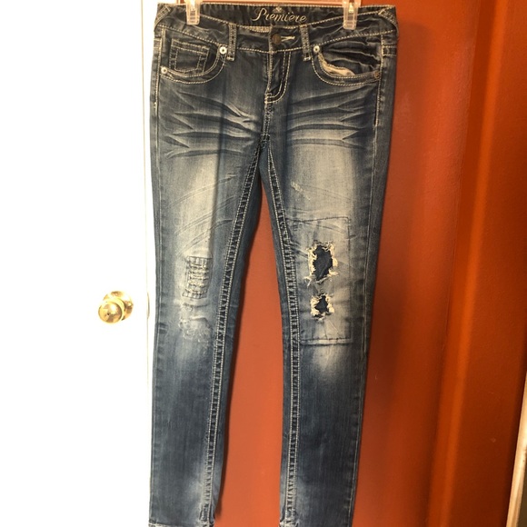 Premiere Denim by rue21 Denim - Premier by rue21 skinny distressed jeans